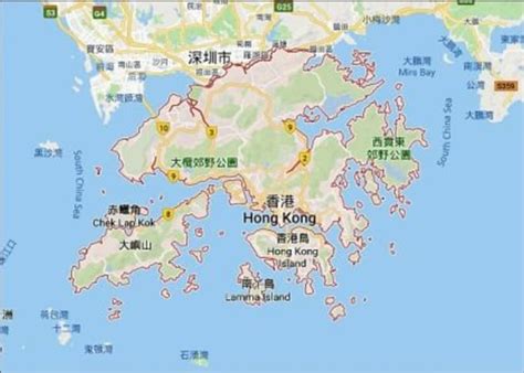 香港西南方地區